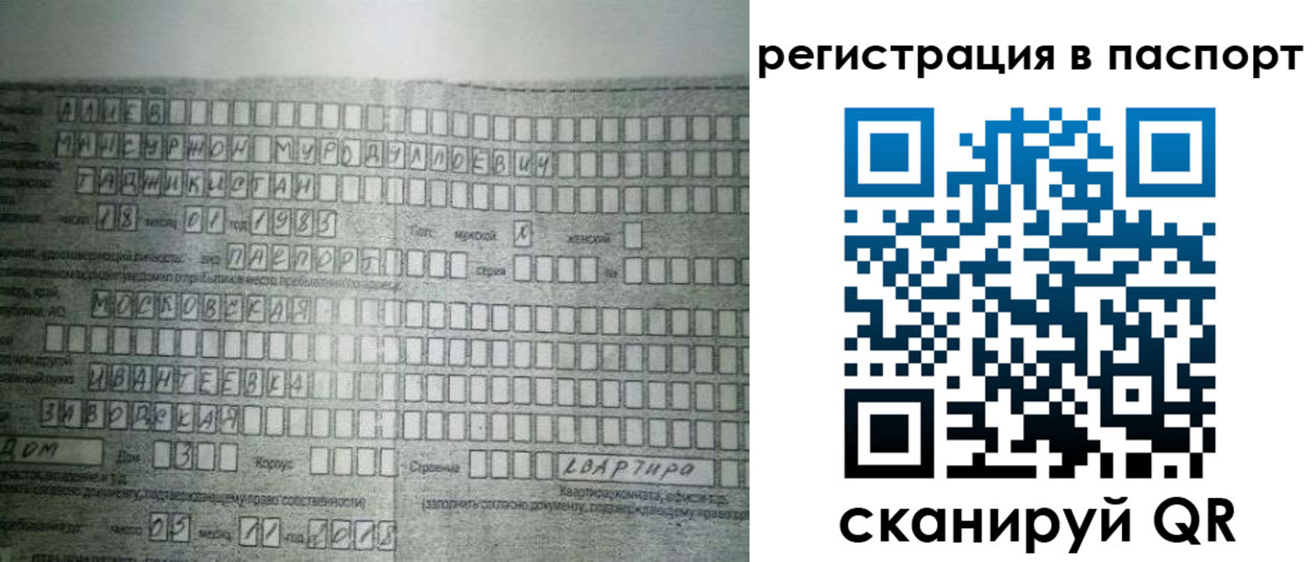 временная регистрация законно в Наволоках